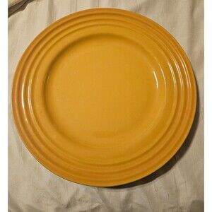 (1) NEW  Le Creuset Retired Dijon Yellow Plate